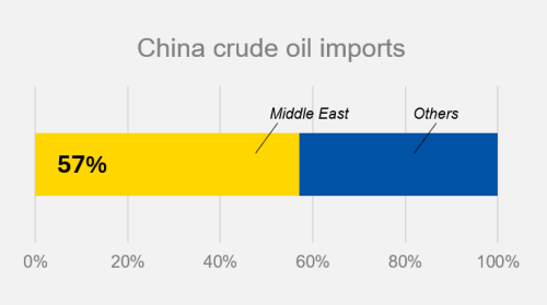 China crude oil imports